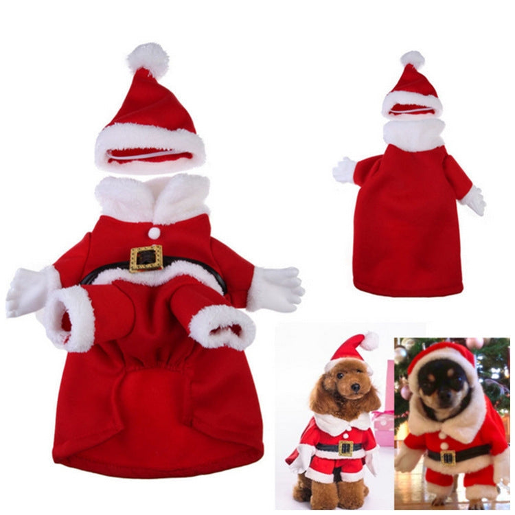 Pet Three-Dimensional Christmas Suit