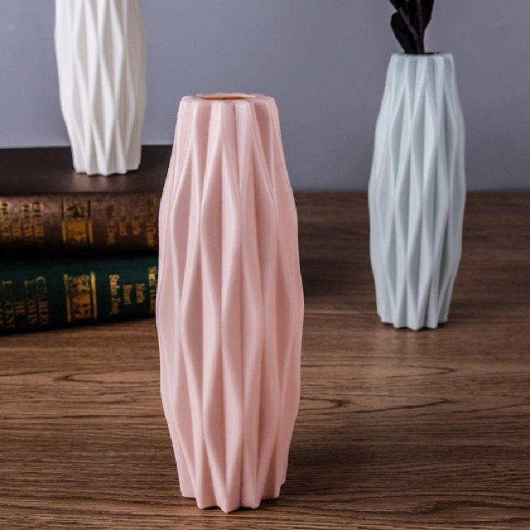 3 PCS Plastic Vase Creative Camellia Decoration Wet and Dry Flower Vase