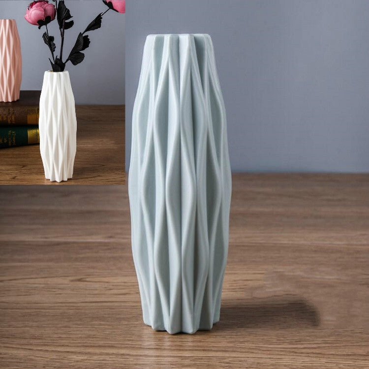 3 PCS Plastic Vase Creative Camellia Decoration Wet and Dry Flower Vase