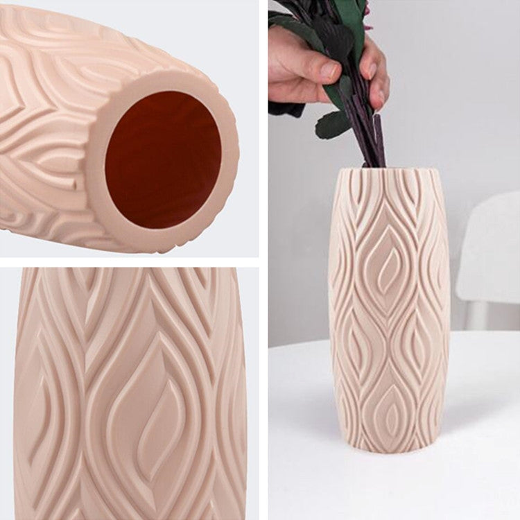 2 PCS Creative Home Flower Arrangement Decoration Wet and Dry Flower Plastic Vase