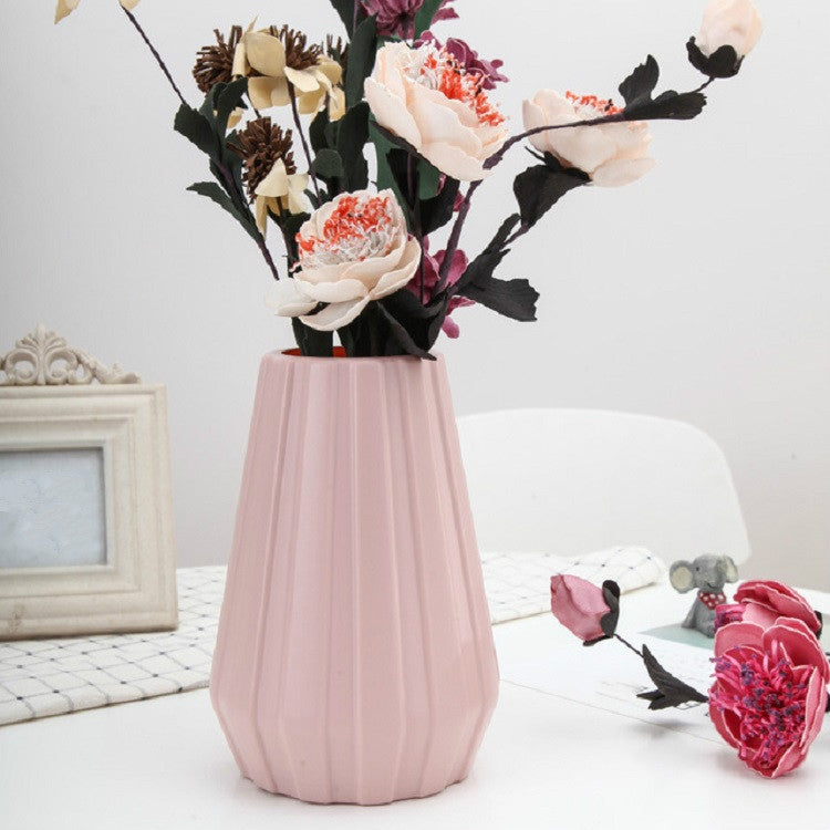 2 PCS Creative Flower Decoration of Plastic Vase Flower Arrangement Container