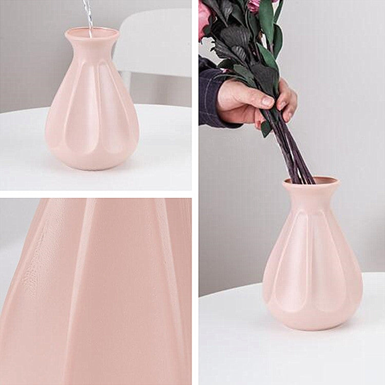 2 PCS Creative Flower Decoration of Plastic Vase Flower Arrangement Container