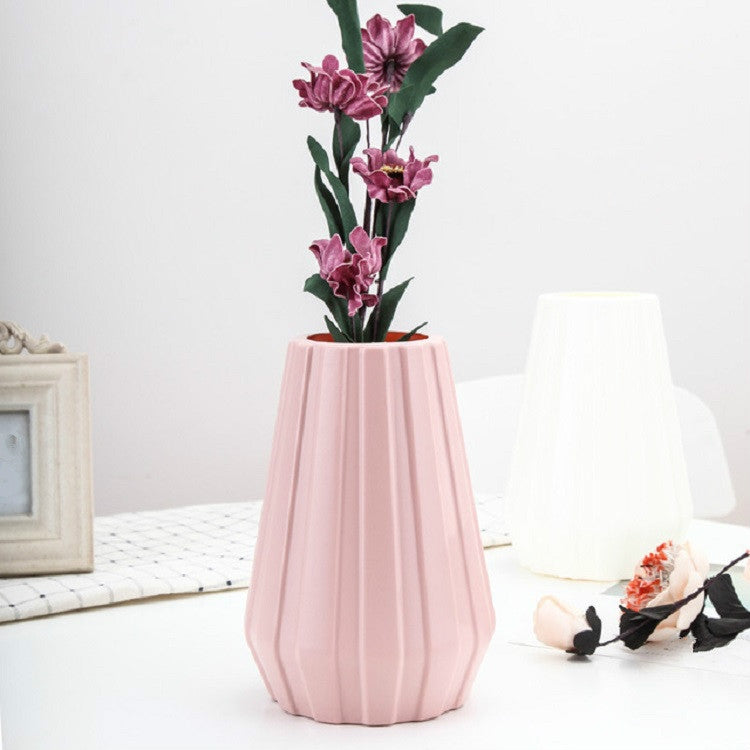 2 PCS Creative Flower Decoration of Plastic Vase Flower Arrangement Container