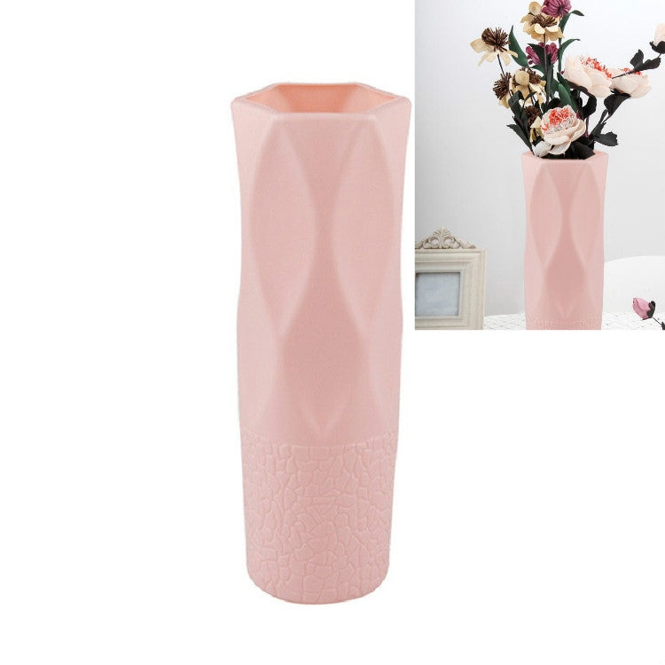 3 PCS Simple Plastic Vase Dry and Wet Flowers Arrangement Container Floral Decoration