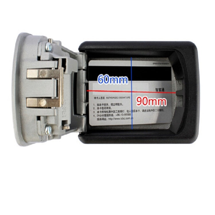 Safety Home Durable Storage Box Key Hider 4 Digit Security Secret Code Lock Wall Mounted Combination Password Keys Box