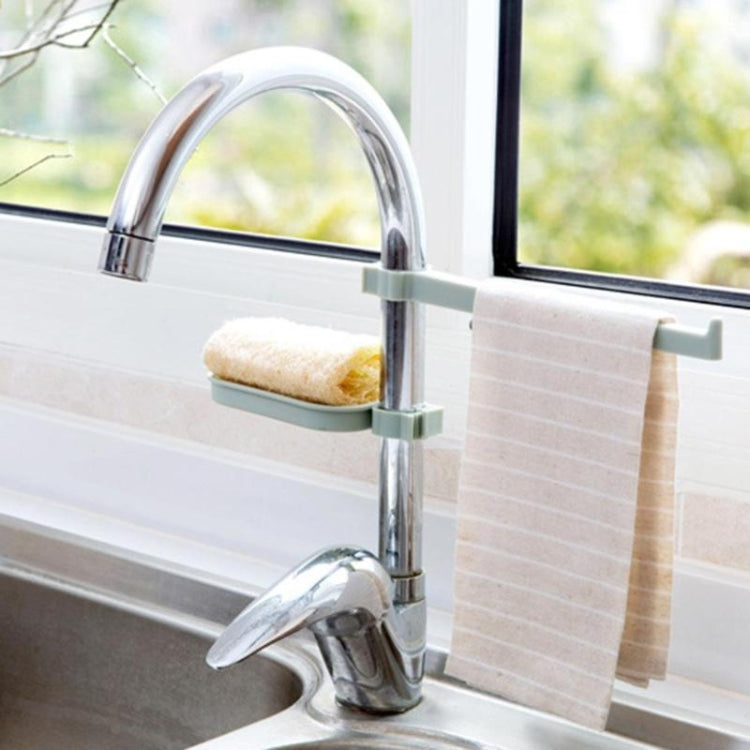 3 PCS Sink Hanging Storage Rack Sponge Holder Towel Organizer