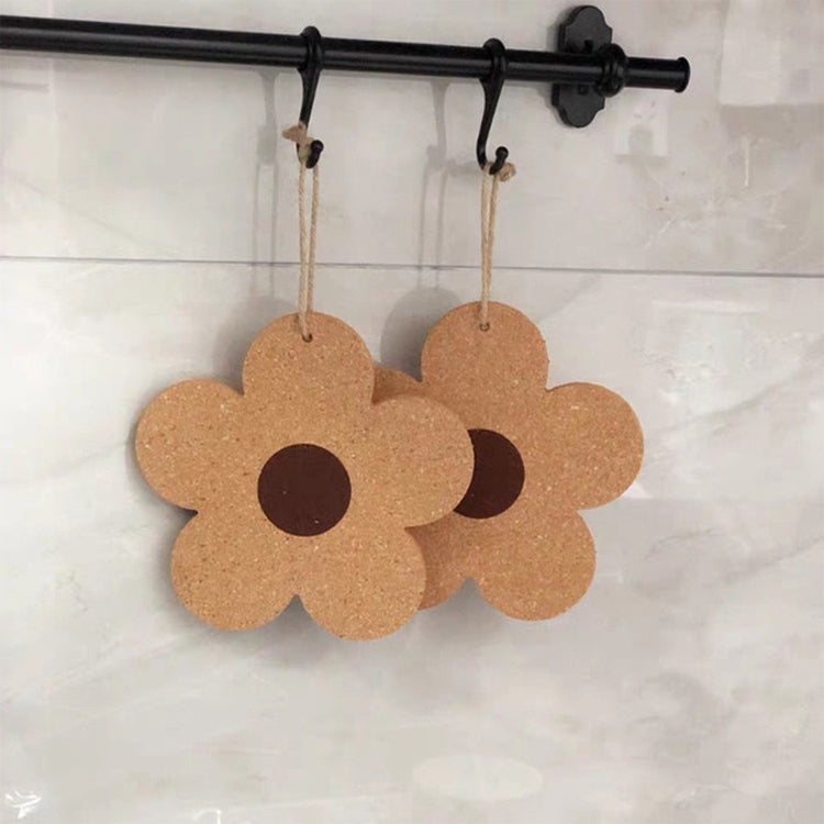 2 PCS Household Heat-insulated Hanging Flower Insulation Pad Table Mat Coasters