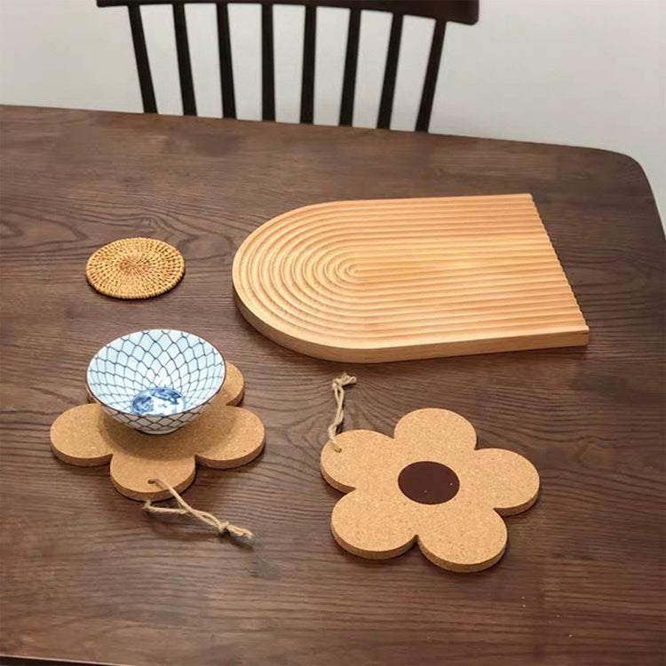 2 PCS Household Heat-insulated Hanging Flower Insulation Pad Table Mat Coasters