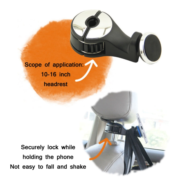 2 Pack of Car Versatile Headrest Mobile Phone Holders