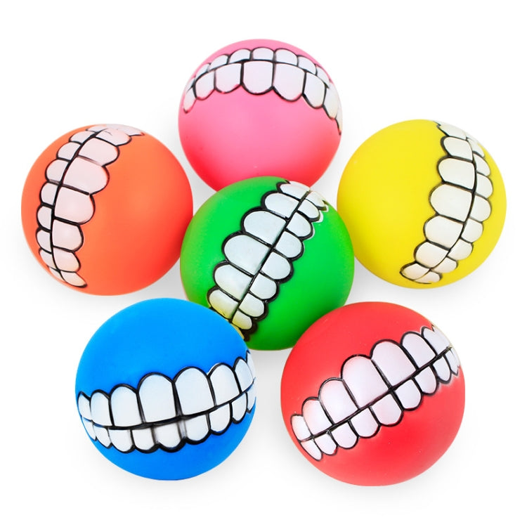 2 PCS Teeth Sounding Bite Dog Toy Pet Supplies
