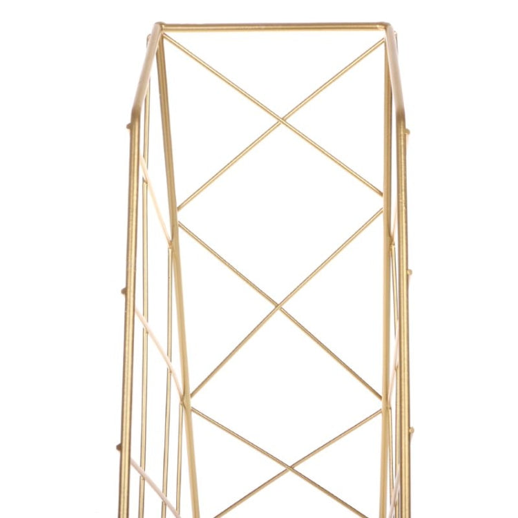 Magazine Holder Modern Desktop Book Storage Rack Iron Bookshelf