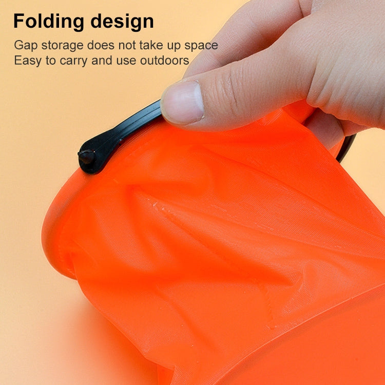 No Compartment Folding Art Painting Bucket Pen Washing Bucket Random Colour