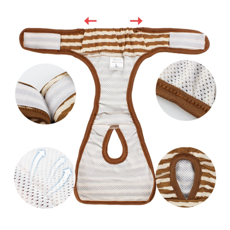 Pet Striped Physiological Pants Dog Menstrual Pants