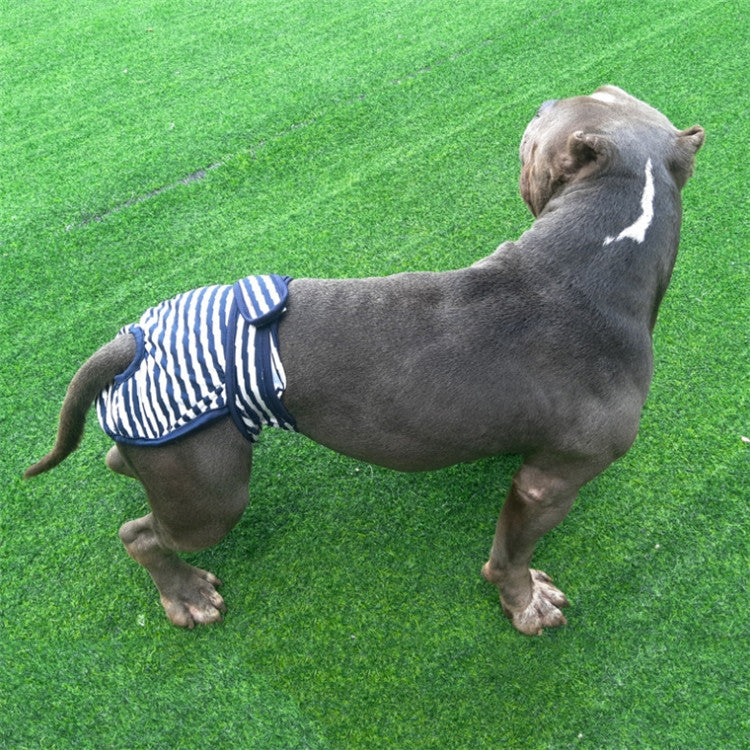 Pet Striped Physiological Pants Dog Menstrual Pants