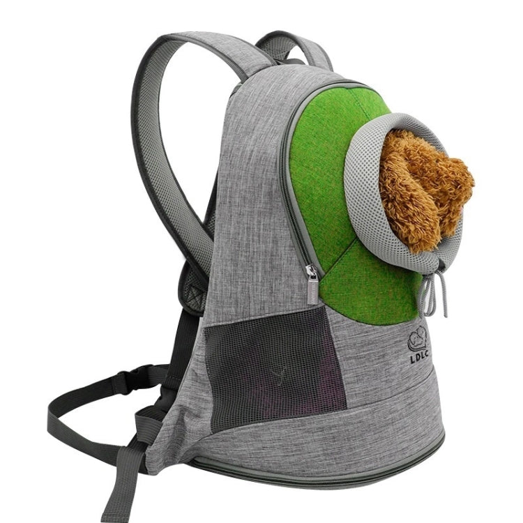LDLC Chest Messenger Bag Pet Can Be Exposed Portable Breathable Backpack