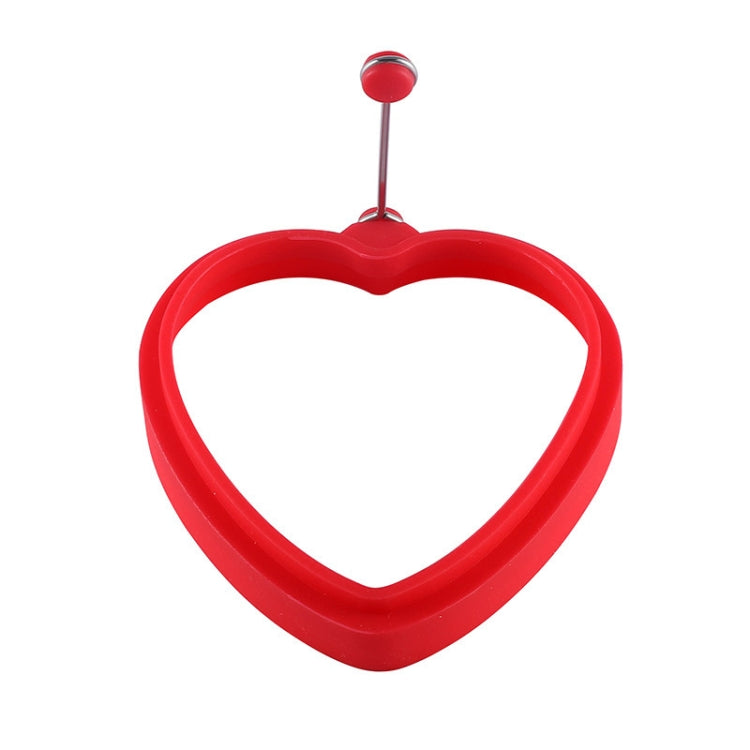 10 PCS Food Grade Silicone Heart-Shaped Omelette Pancake Mold Poached Egg Mold