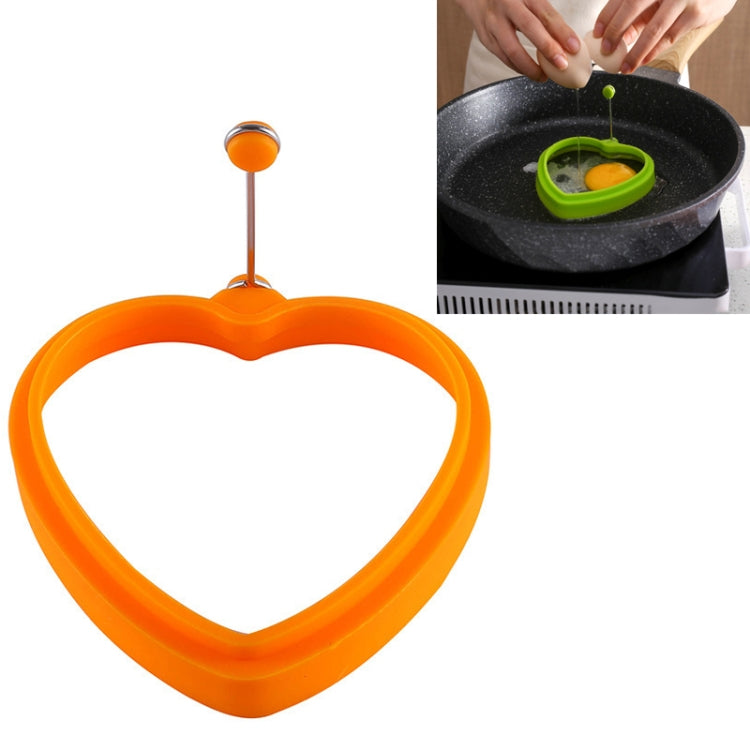 10 PCS Food Grade Silicone Heart-Shaped Omelette Pancake Mold Poached Egg Mold