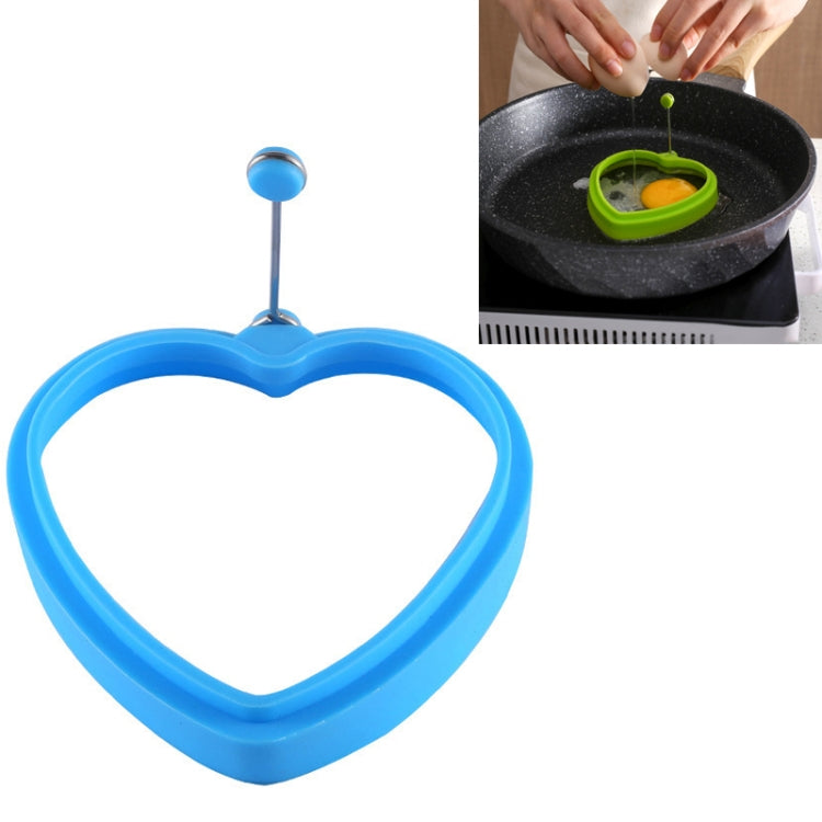 10 PCS Food Grade Silicone Heart-Shaped Omelette Pancake Mold Poached Egg Mold