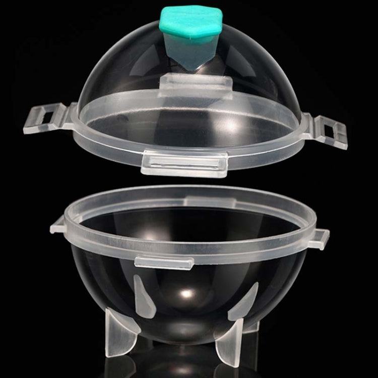 12 PCS Whiskey Ice Ball Mold Silicone PP Round Ice Tray Random Color Delivery