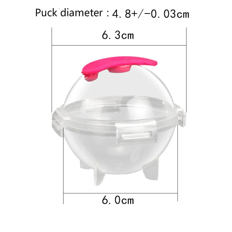 12 PCS Whiskey Ice Ball Mold Silicone PP Round Ice Tray Random Color Delivery
