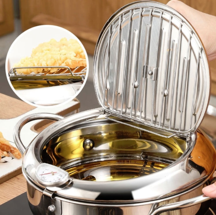 Fryer Pot Household TTemperature-controlled Multifunctional Thickening Pot