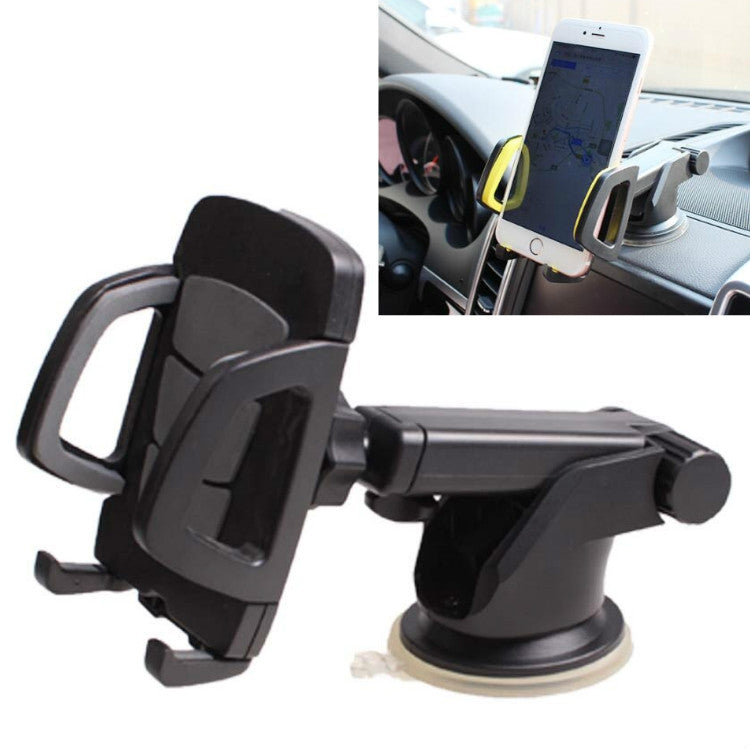 Versatile 3-in-1 Car Phone Mount: Suction Cup & Air Vent Holder for Easy Navigation