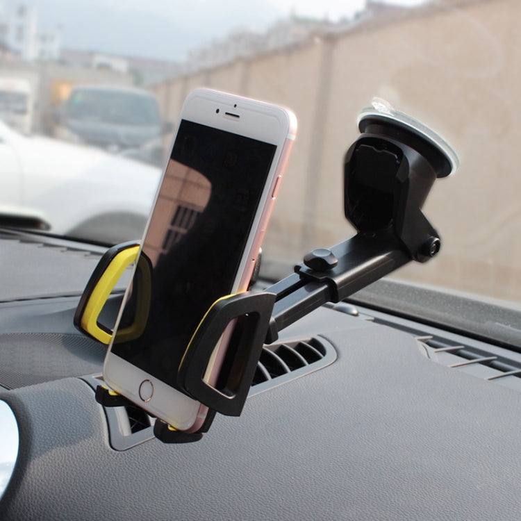 Versatile 3-in-1 Car Phone Mount: Suction Cup & Air Vent Holder for Easy Navigation