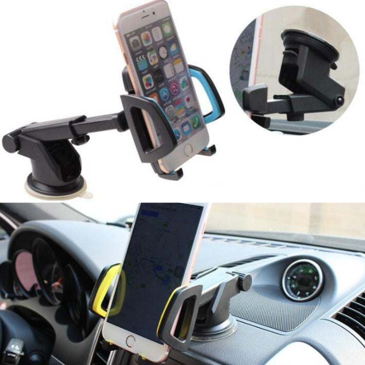 Versatile 3-in-1 Car Phone Mount: Suction Cup & Air Vent Holder for Easy Navigation