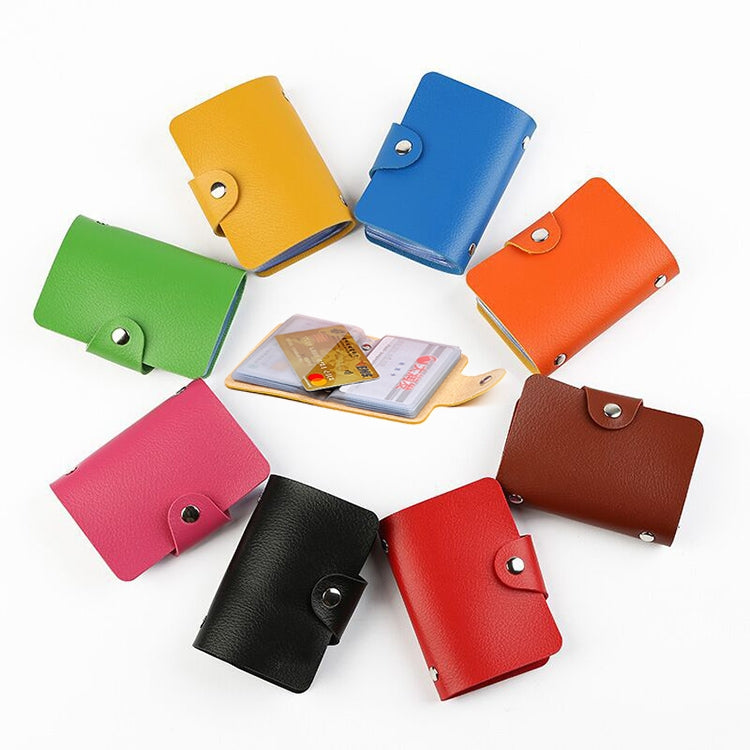 3 PCS Upgraded Version Card Bag Business Card Transparent Protective Cover Color Storage Card Holder, 24 Cards Single Side Single Page