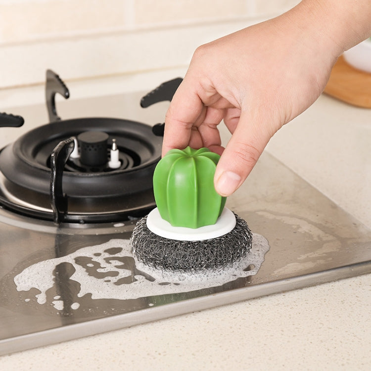Cactus Kitchen Cleaning Supplies Wire With Handle Powerful Decontamination Pot Brush
