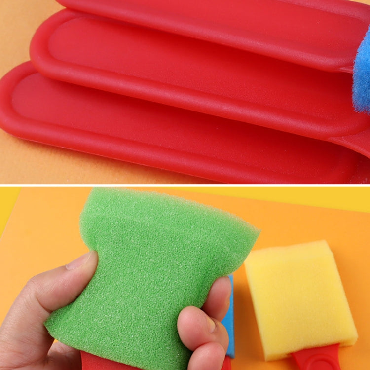 2 Sets Sponge Painting Brush Children Art Painting Seal Tool