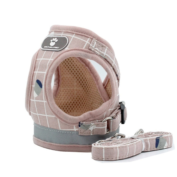 Reflective & Breathable Vest Traction Rope Pet Chest Leash