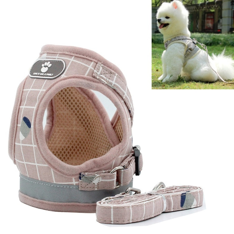 Reflective & Breathable Vest Traction Rope Pet Chest Leash