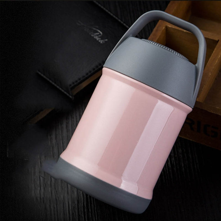 Stainless Steel Vacuum Stew Pot Portable Student Heat Preservation Lunch Box