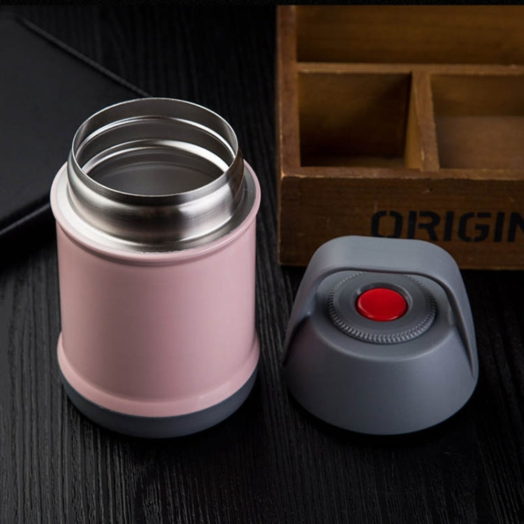 Stainless Steel Vacuum Stew Pot Portable Student Heat Preservation Lunch Box