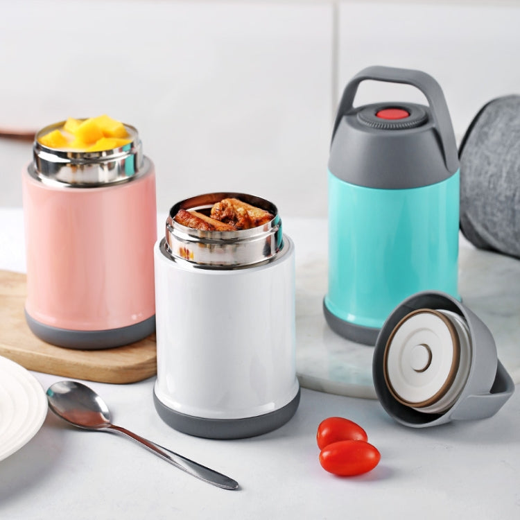 Stainless Steel Vacuum Stew Pot Portable Student Heat Preservation Lunch Box