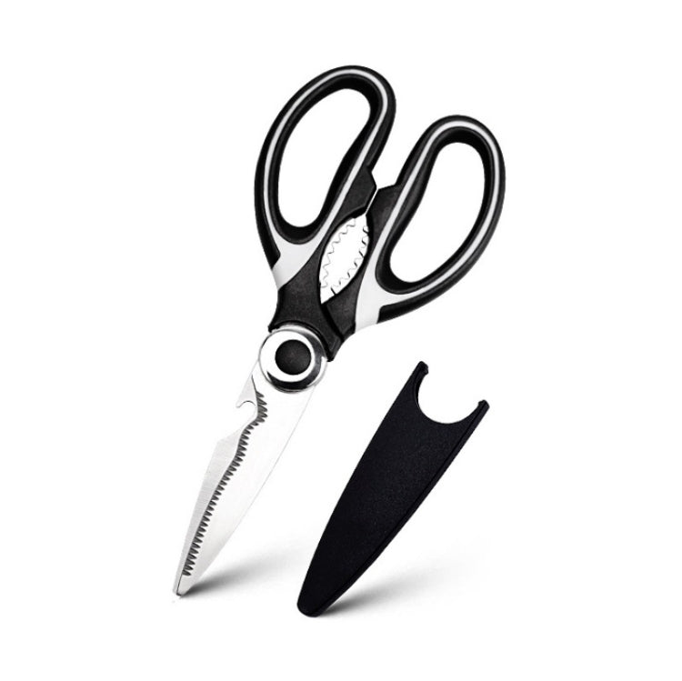 Multifunctional Household Stainless Steel Scissors Can Clamp Food Scissors