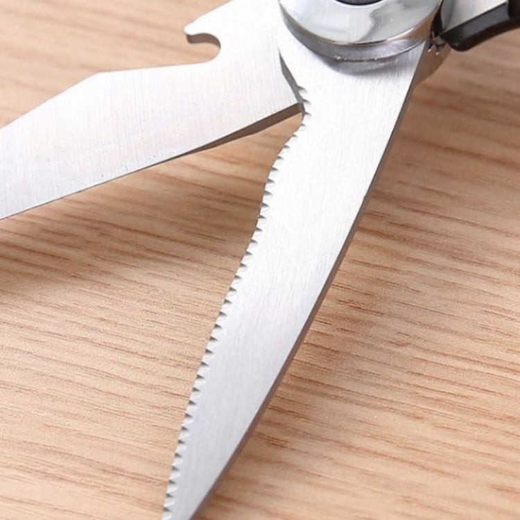 Multifunctional Household Stainless Steel Scissors Can Clamp Food Scissors