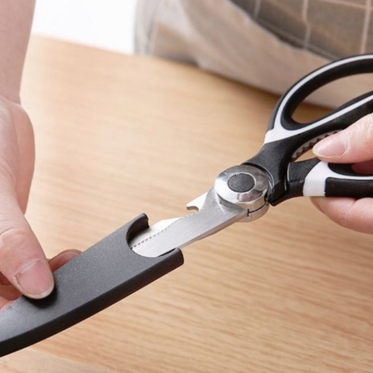 Multifunctional Household Stainless Steel Scissors Can Clamp Food Scissors