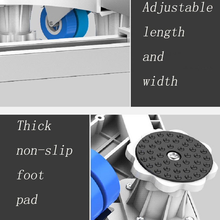 Adjustable Stainless Steel Refrigerator Bracket Washing Machine Base Bracket