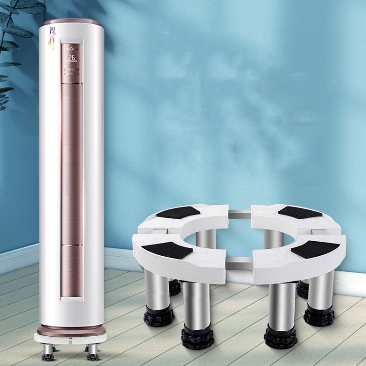 Round Air Conditioner Base Stainless Steel Stretchable Heightening Bracket