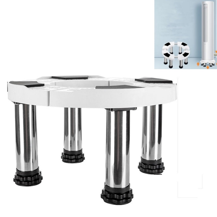 Round Air Conditioner Base Stainless Steel Stretchable Heightening Bracket