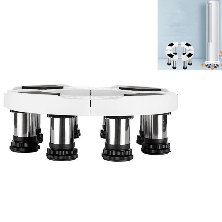 Round Air Conditioner Base Stainless Steel Stretchable Heightening Bracket