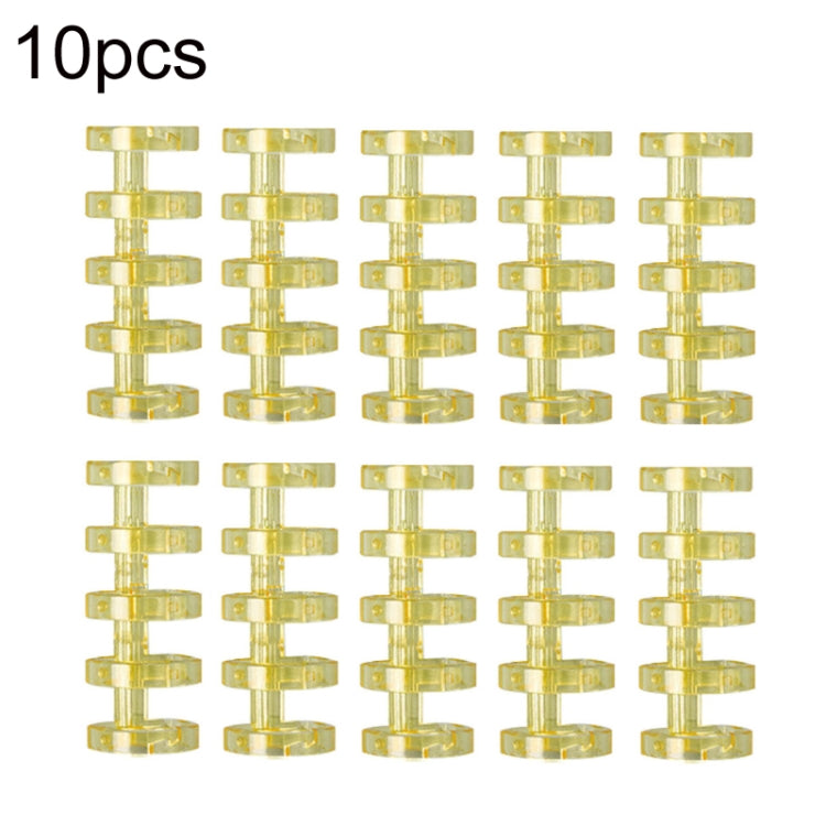 KW-TRIO5 10pcs Grommet Binder Segmented Plastic Binding Rings