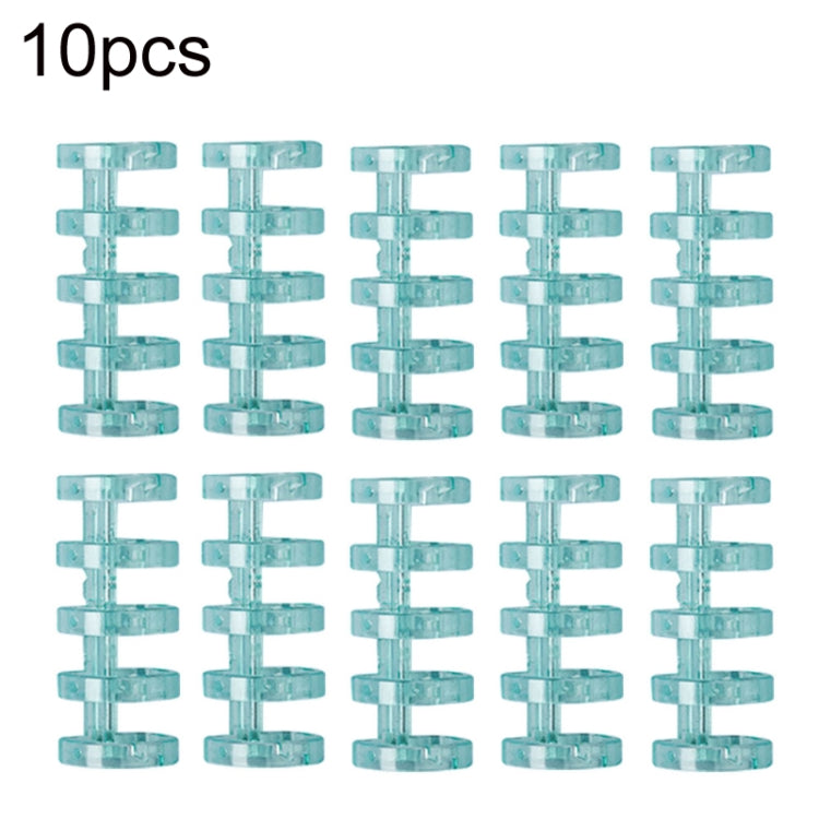 KW-TRIO5 10pcs Grommet Binder Segmented Plastic Binding Rings
