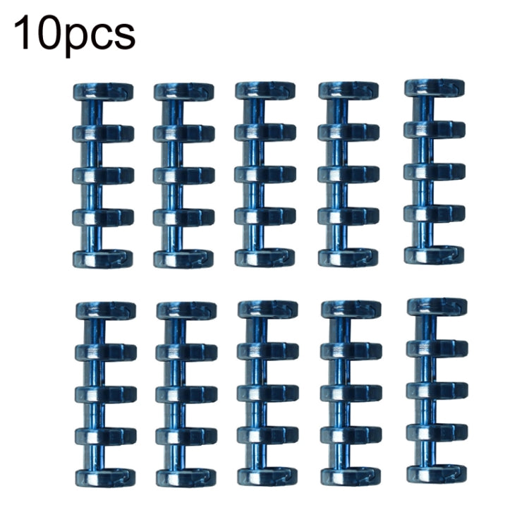 KW-TRIO5 10pcs Grommet Binder Segmented Plastic Binding Rings