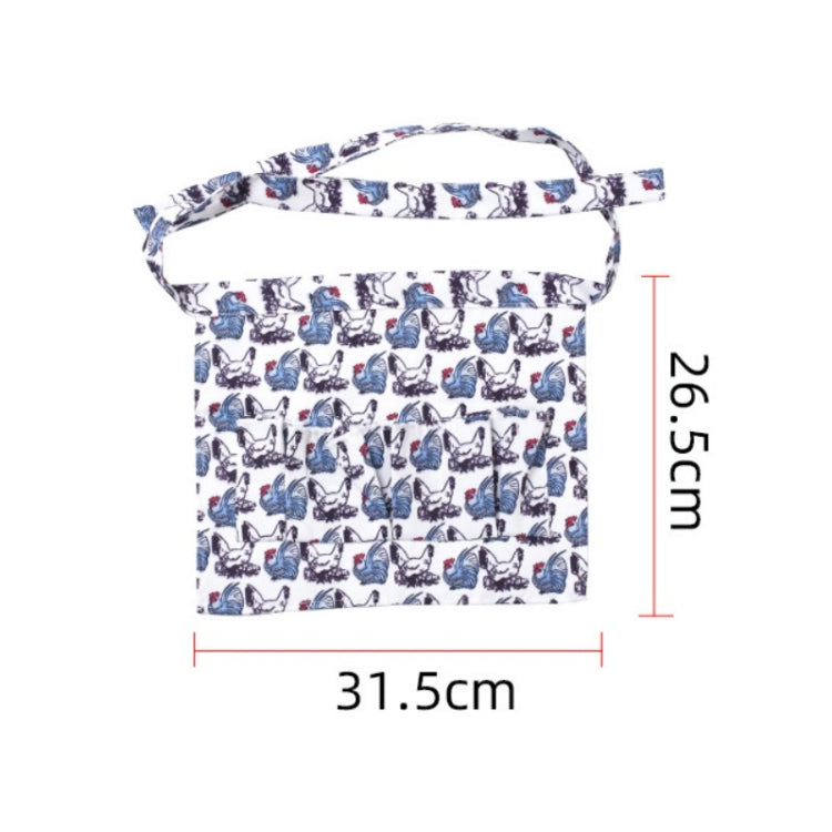 Egg Collection Skirt Multi-Pocket Egg Apron