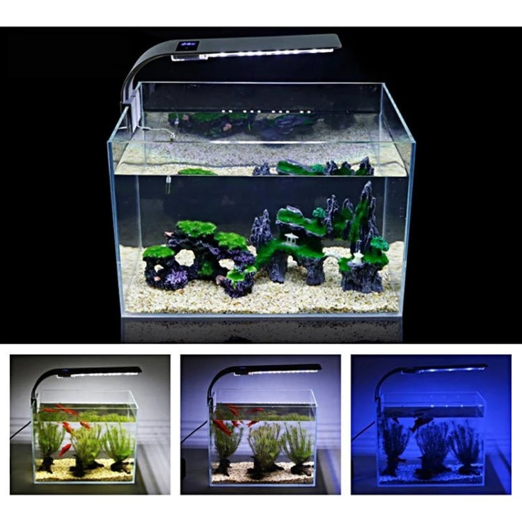 AST X9 Thin LED Fish Tank Clip Light High Power Aquatic Lamp