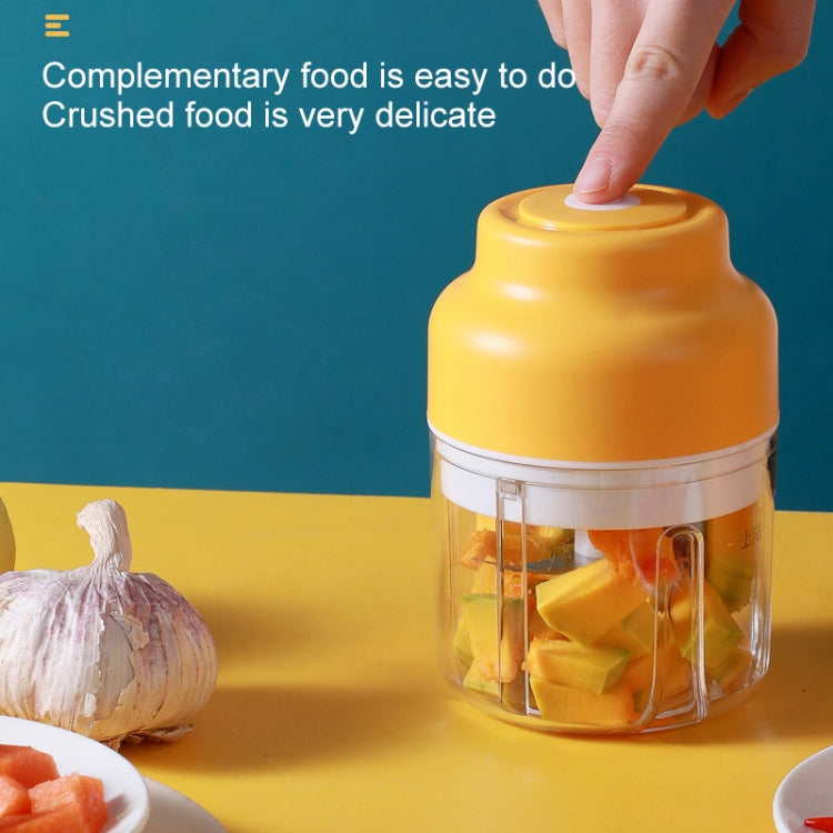 Wireless USB Charging Garlic Machine Baby Food Supplement Machine