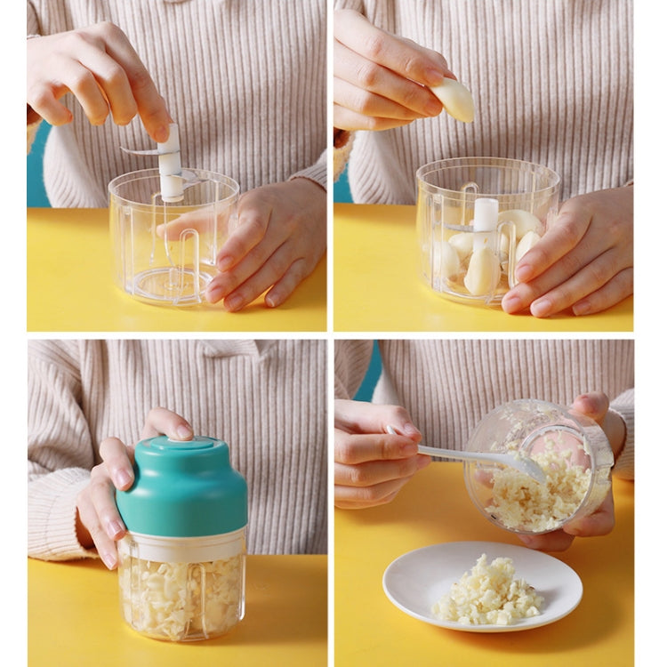 Wireless USB Charging Garlic Machine Baby Food Supplement Machine